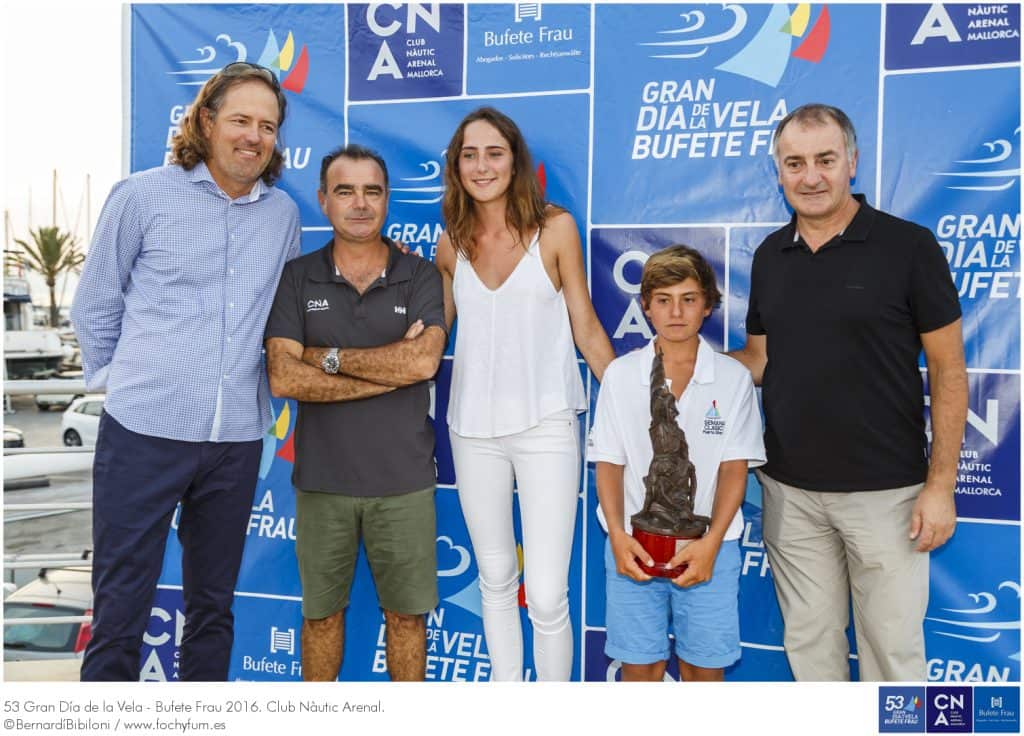 bufete frau es el patrocinador oficial por decimo ano consecutivo del trofeo 53 gran dia de la vela organizado por el club nautic sarenal bufete frau