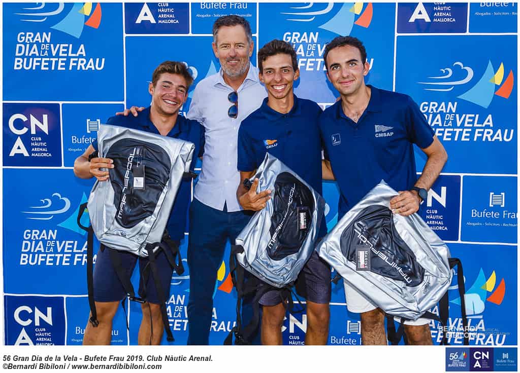 daniel cardona del rcn arenal vencedor absoluto de la 56 edicion gran dia de la vela bufete frau 5