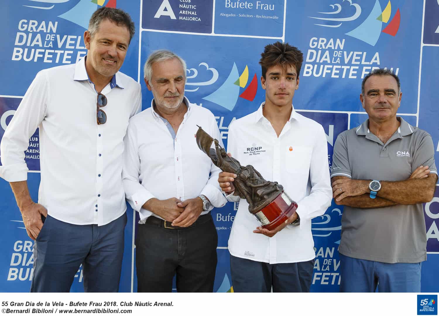 jordi llado del rcn palma ganador absoluto de la 55 edicion gran dia de la vela bufete frau 6