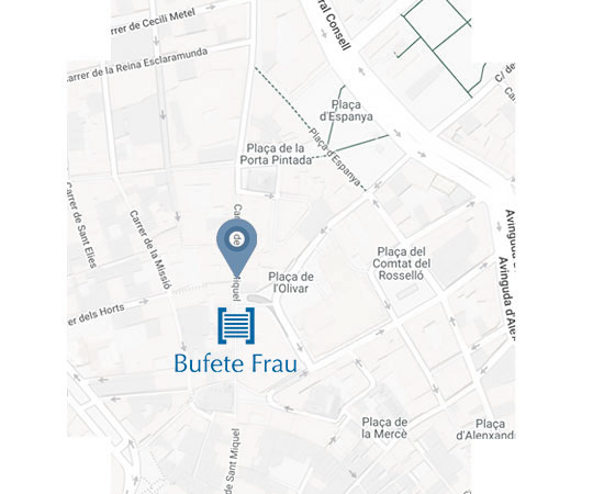 palma contact mapa bufete frau